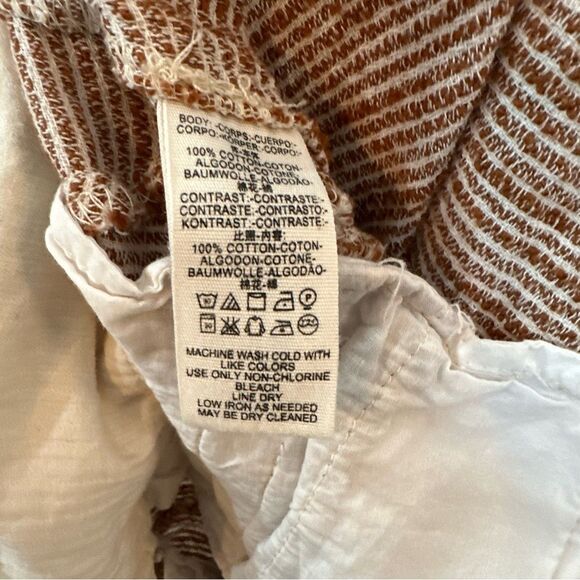 Free People Light At Sunrise Crop Pants in Beige 035 - Picture 5 of 5